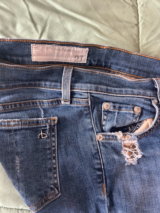 rag & bone Denim - Rag & Bone Distressed Cut Off Shorts, size 27
